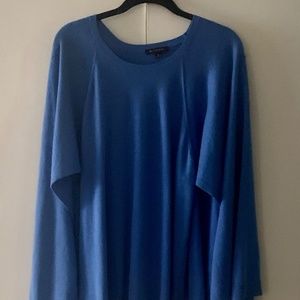 Sleeveless Tunic Cape Sweater